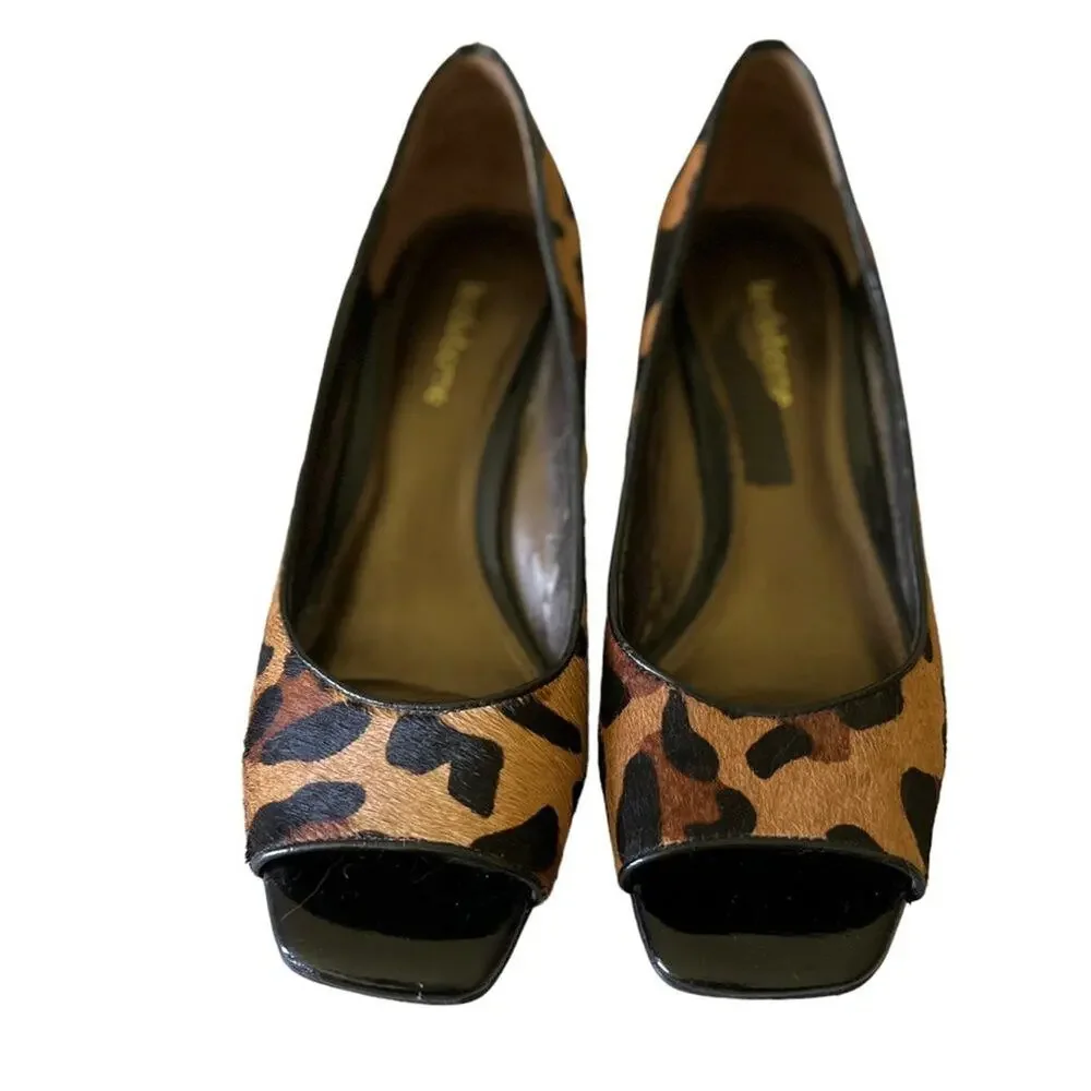 LIZ CLAIBORNE Cheetah Print Rave2 Heels 6M